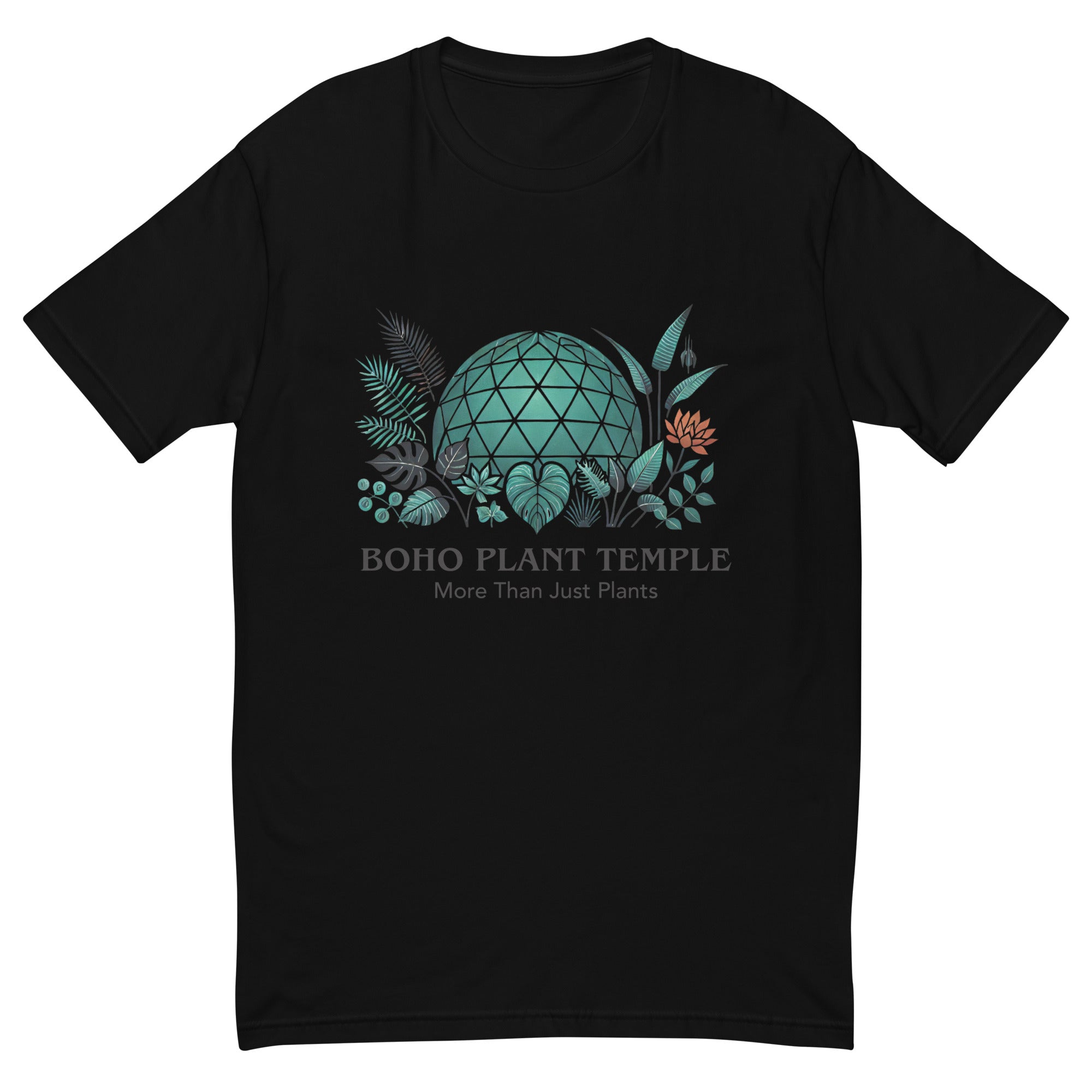 Boho Plant Temple T-Shirt : GeoBlu