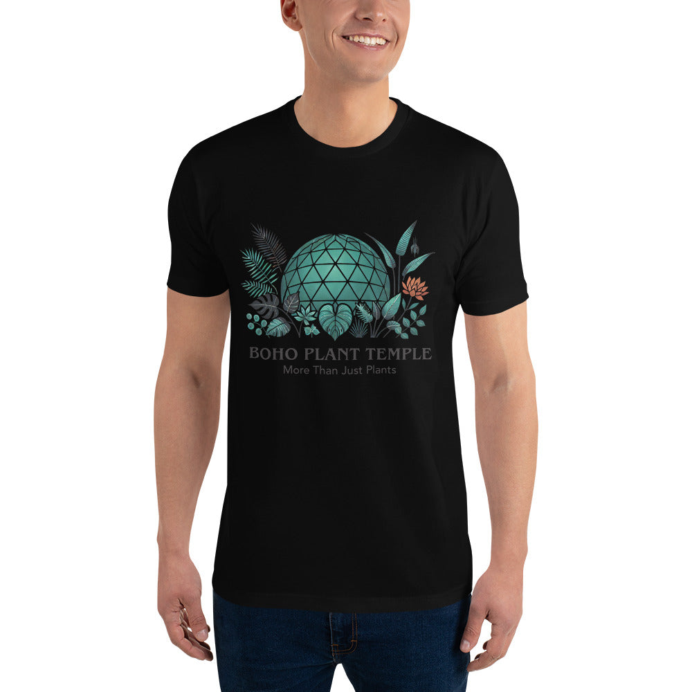 Boho Plant Temple T-Shirt : GeoBlu