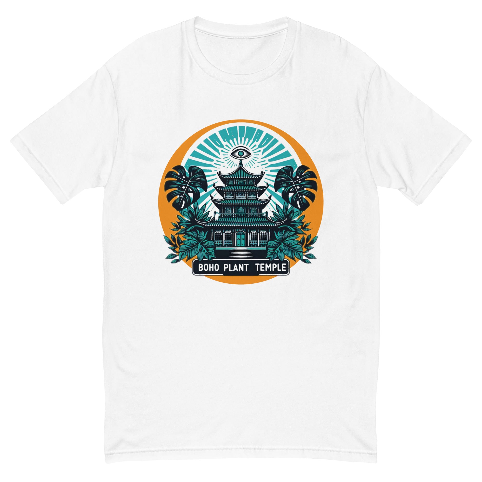 Boho Plant Temple T-Shirt : Sun Classic Tee